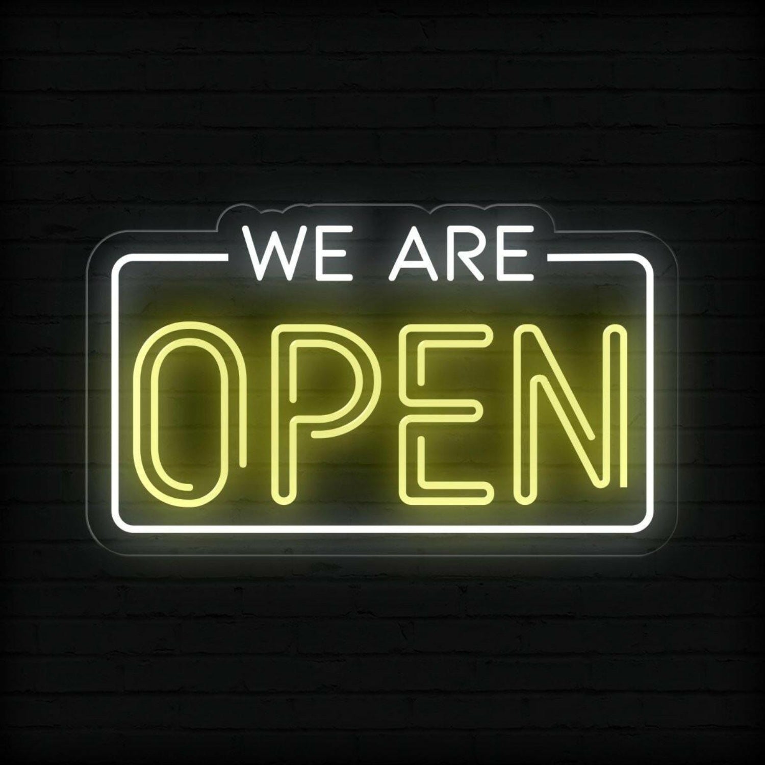 Led We Are Open Led Neon Sign Business Window Signage | Shineneon