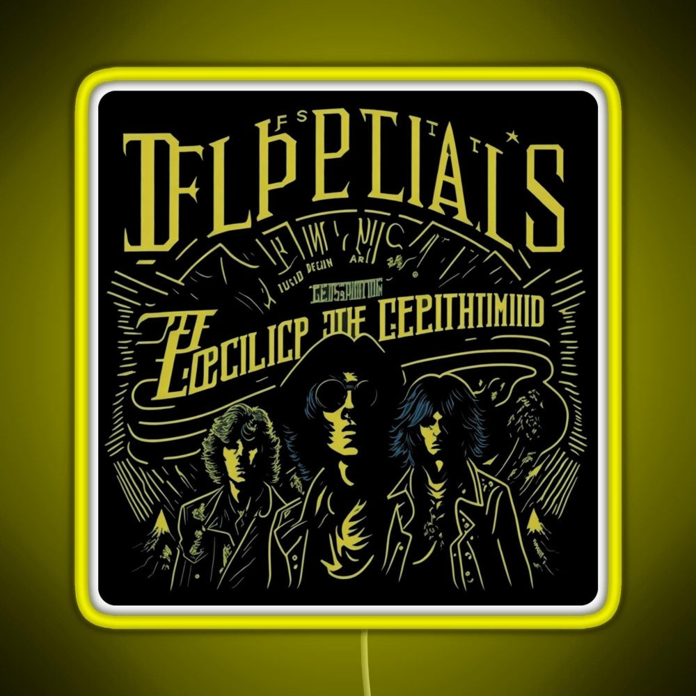 Led Zepelin Rgb Neon Sign