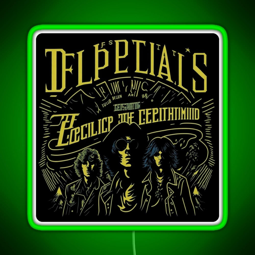 Led Zepelin Rgb Neon Sign