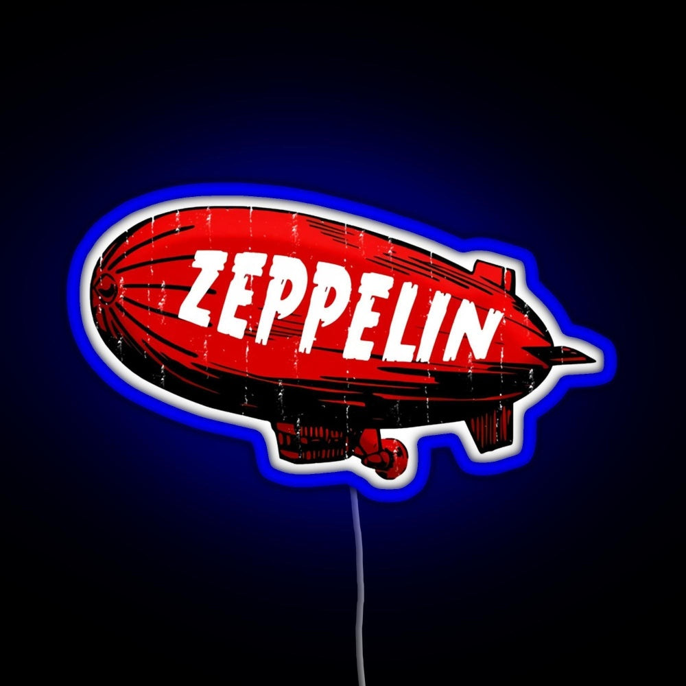 Led Zepelin Vintage Vmstp Rgb Neon Sign
