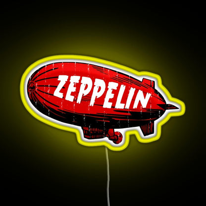 Led Zepelin Vintage Vmstp Rgb Neon Sign
