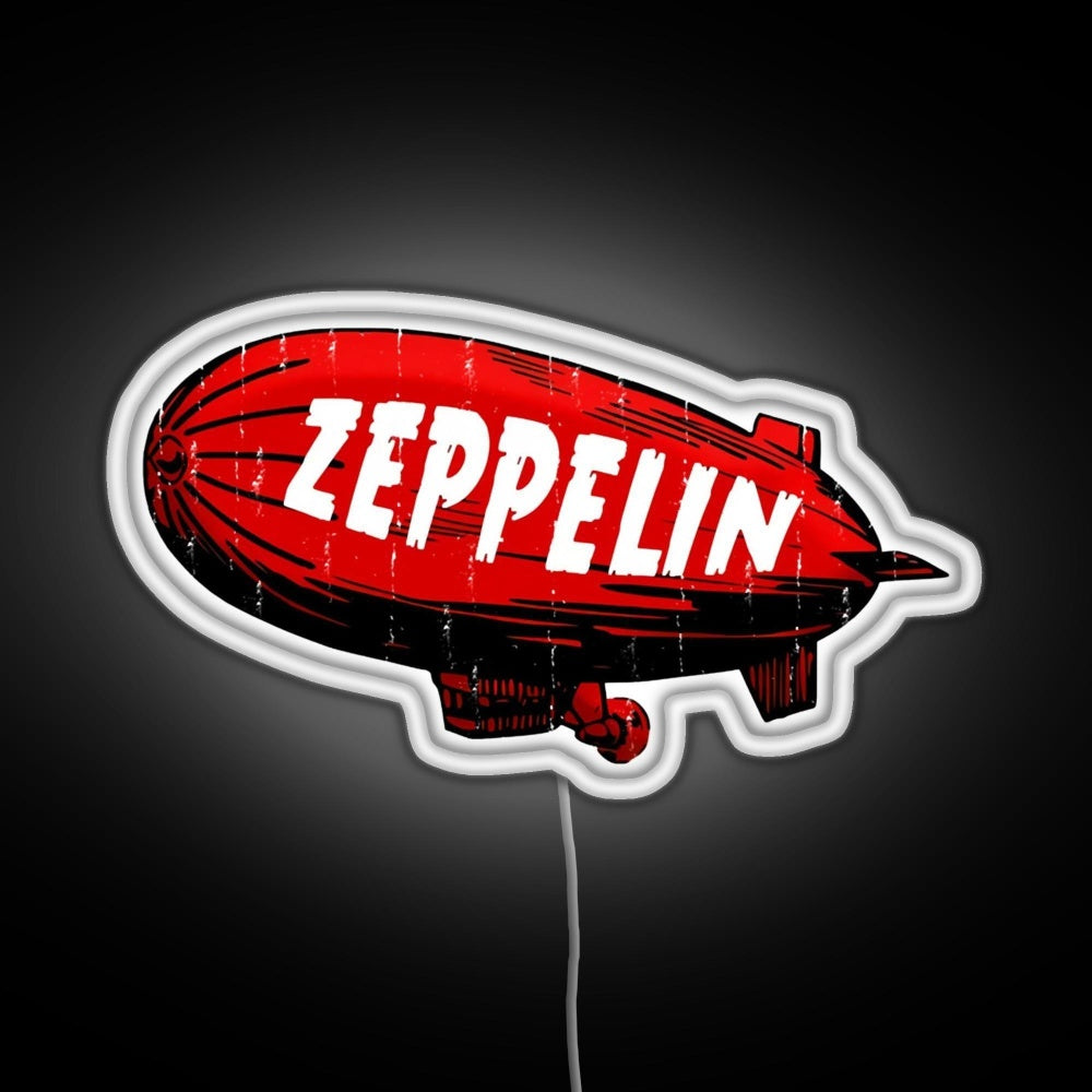 Led Zepelin Vintage Vmstp Rgb Neon Sign