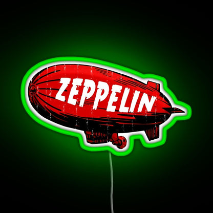 Led Zepelin Vintage Vmstp Rgb Neon Sign