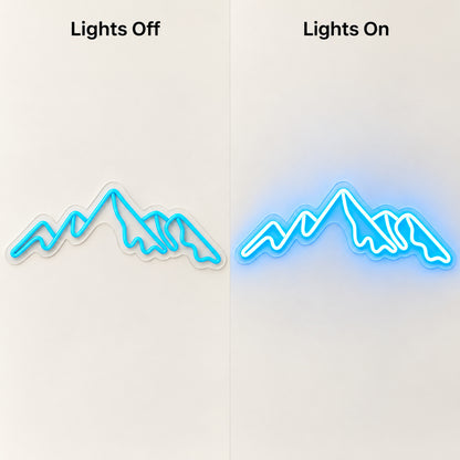 Mountains Landscape LED Neon Sign — original product image 05