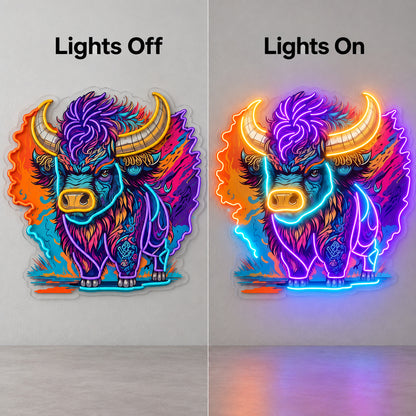 Mystic Bison LED Neon Sign — original product image 05