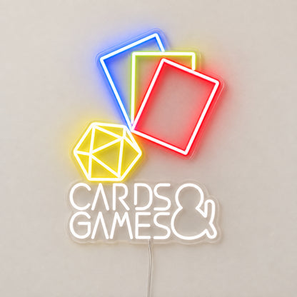 Playing Cards LED Neon Sign — original product image 06
