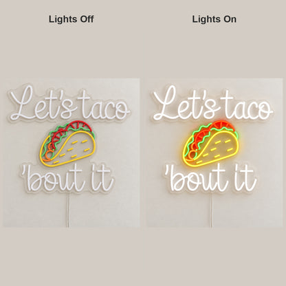 Taco Quote LED Neon Sign — original product image 05