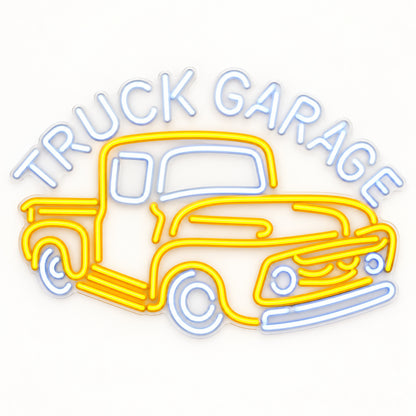Truck Garage Old Pickup LED Neon Sign — original product image 06