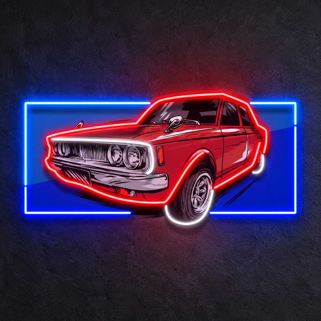 Vintage Old Car Couch LED Neon Sign — original product image 01