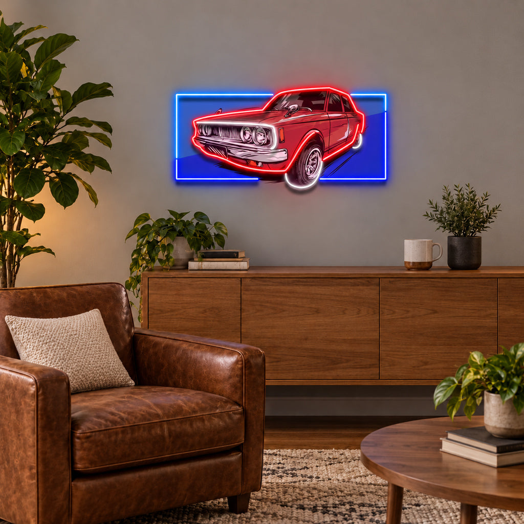 Vintage Old Car Couch LED Neon Sign — original product image 02