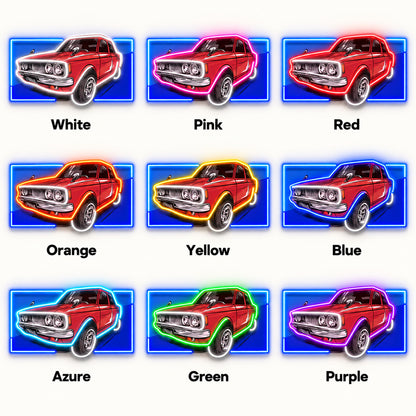Vintage Old Car Couch LED Neon Sign — original product image 04