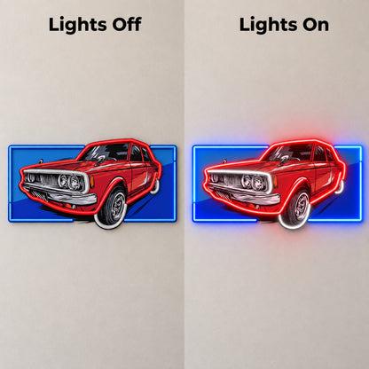 Vintage Old Car Couch LED Neon Sign — original product image 05