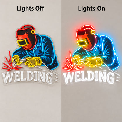 Welding LED Neon Sign — original product image 05