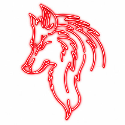 Wolf Profile Wall Art LED Neon Sign — original product image 06