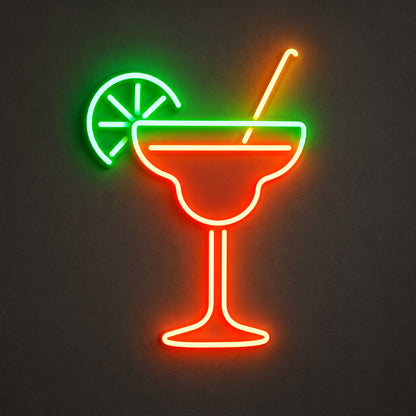 Margarita Cocktail LED Neon Sign main product image