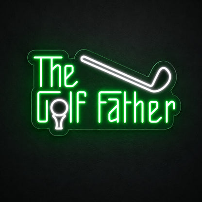 The Golf Father LED Neon Sign main product image
