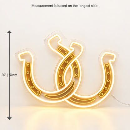 Horseshoe Bar Table LED Neon Sign image 05