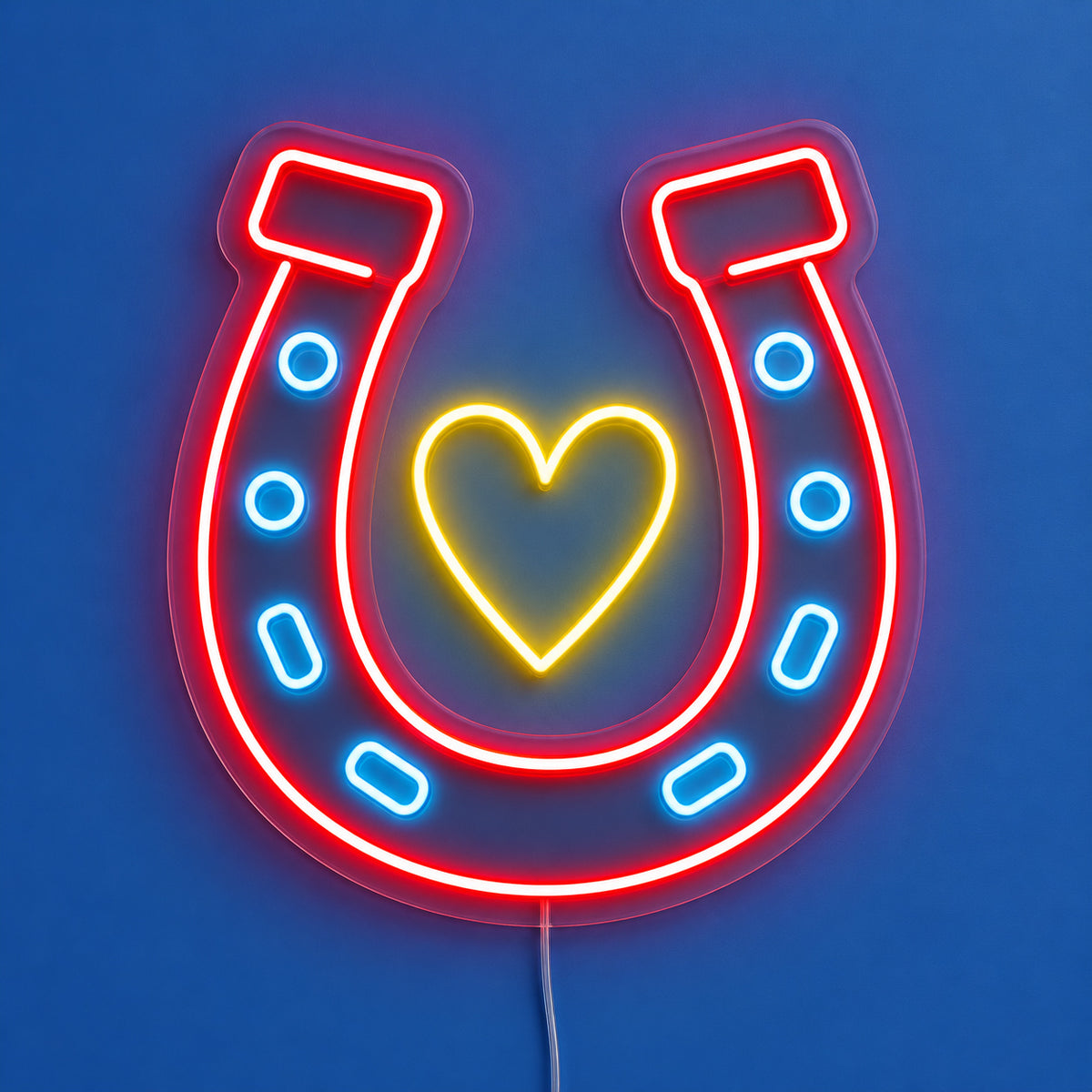 Horseshoe Heart LED Neon Sign image 06