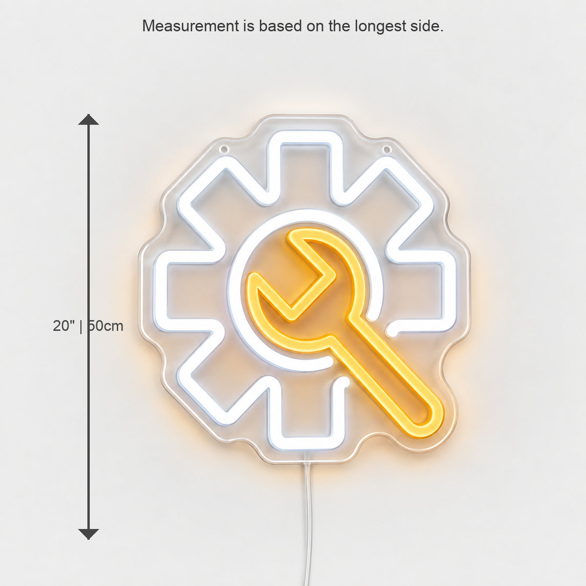 Industrial Gear LED Neon Sign image 05