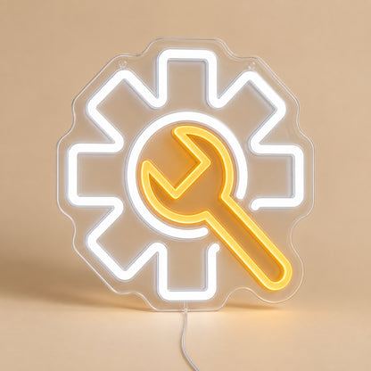 Industrial Gear LED Neon Sign image 06
