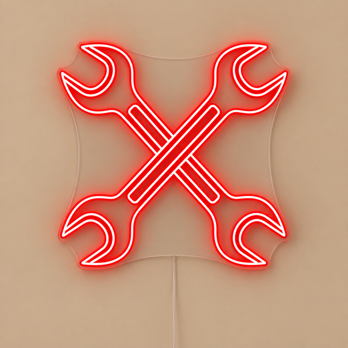 Mechanic Wrenches LED Neon Sign image 06
