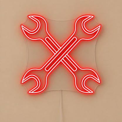 Mechanic Wrenches LED Neon Sign image 06