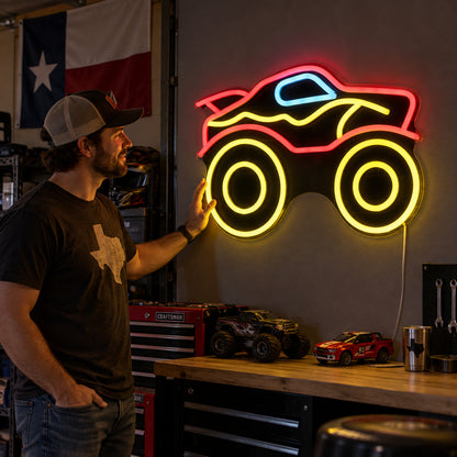 Monster Truck LED Neon Sign image 02