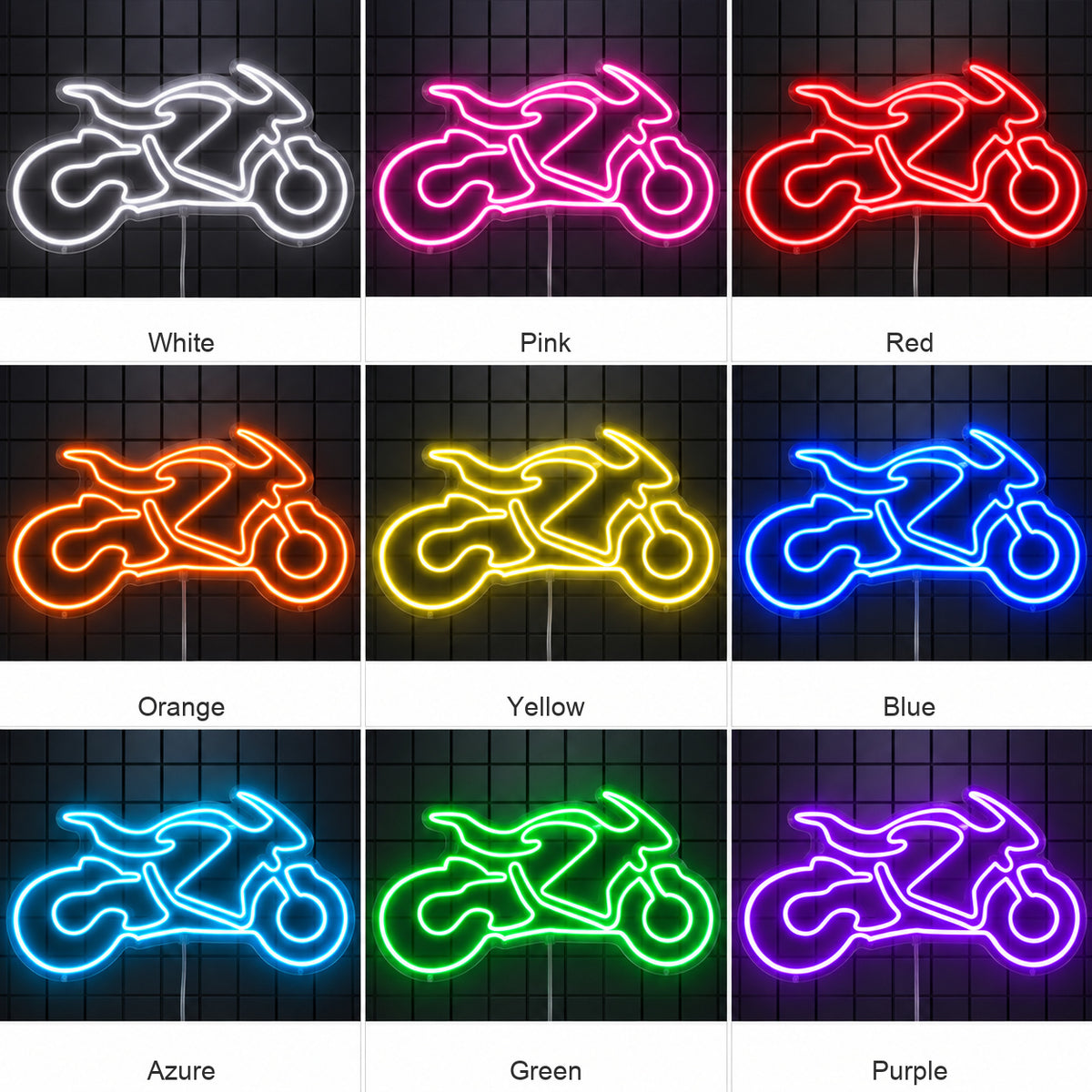 Motorcycle Side Profile LED Neon Sign image 04