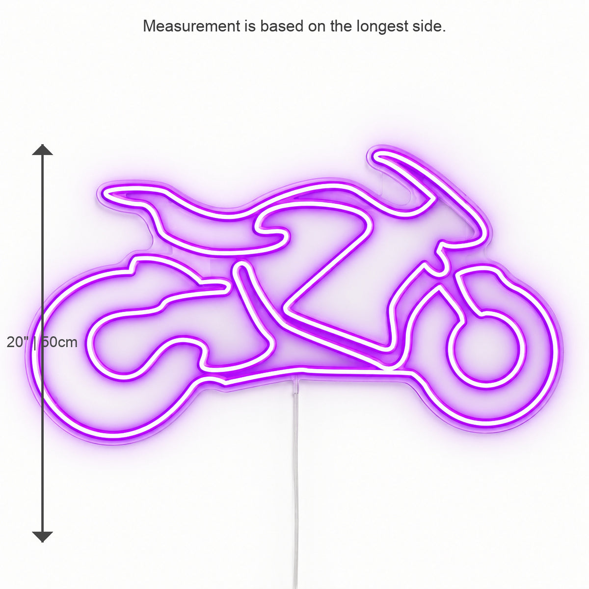 Motorcycle Side Profile LED Neon Sign image 05