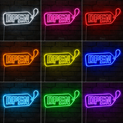 Open Arrow Tag LED Neon Sign image 04
