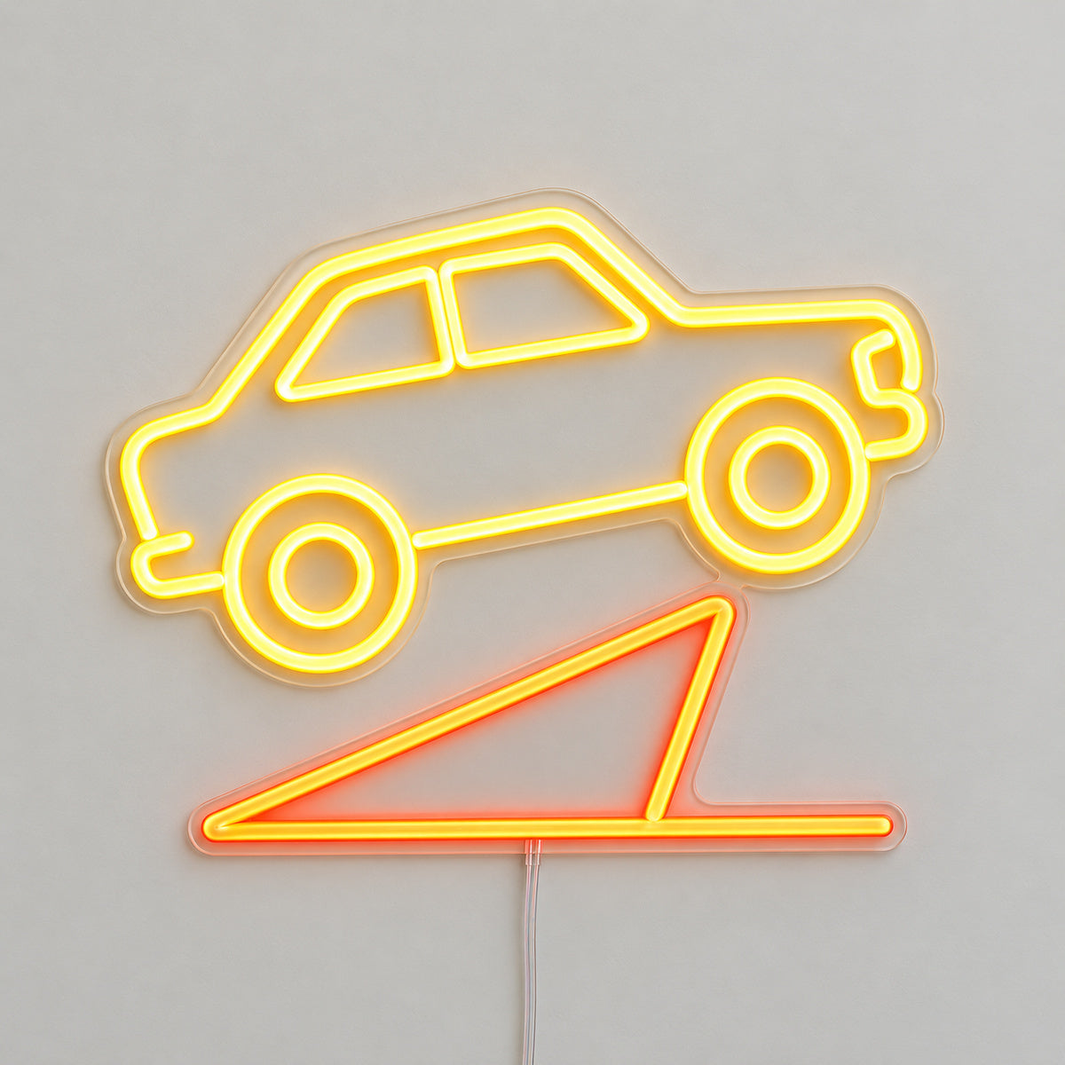 Rally Car Garage Vintage LED Neon Sign Garage Neon Sign image 06