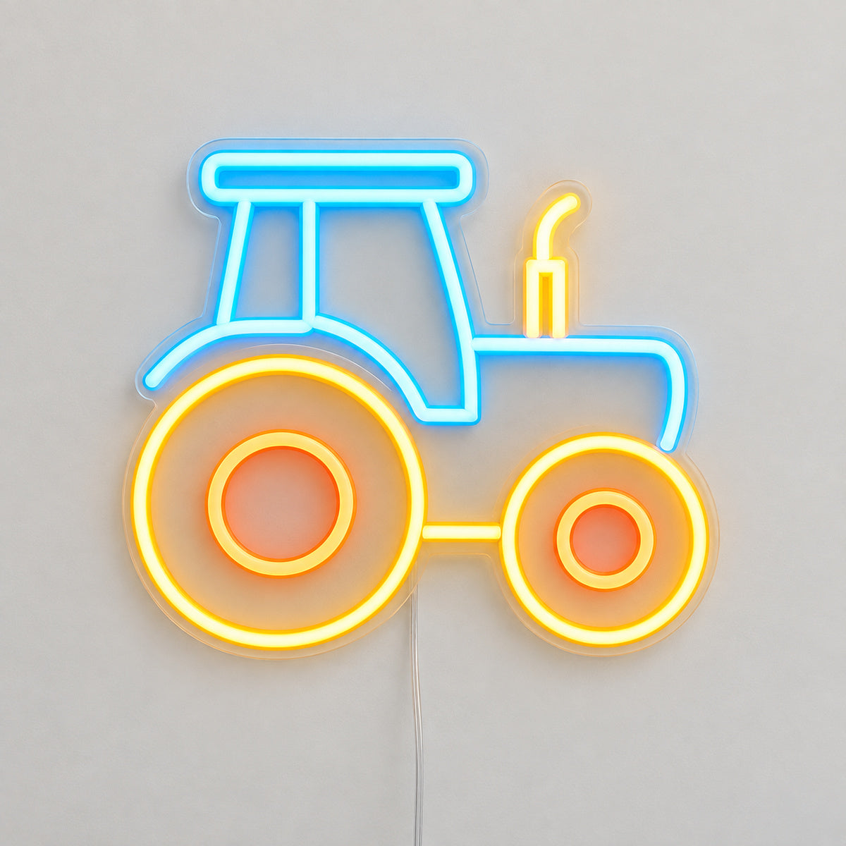 Ranch Tractor Vintage LED Neon Sign Garage Neon Sign image 06