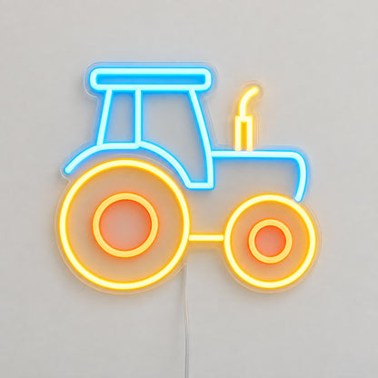 Ranch Tractor Vintage LED Neon Sign Garage Neon Sign image 06