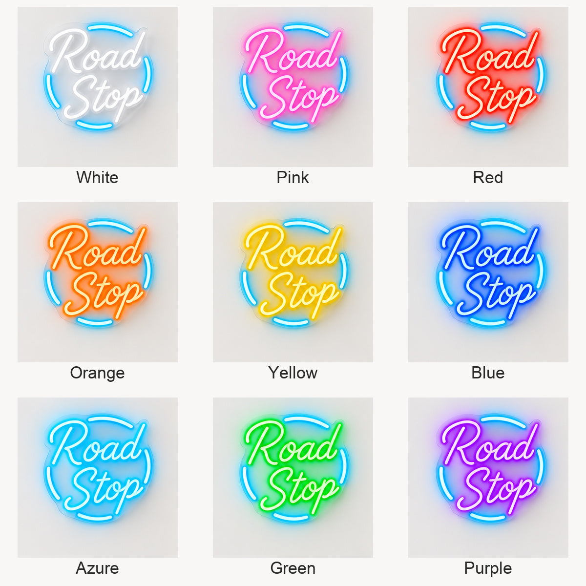 Road Stop Motel Vintage LED Neon Sign Garage Neon Sign image 04