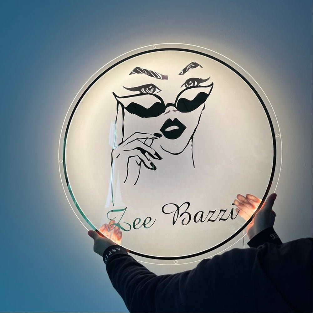 Lee Bazzi Acrylic Business Logo Sign - Shineneon