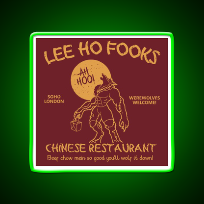 Lee Ho Fooks Asian Cultural Led Neon Sign Rgb Color