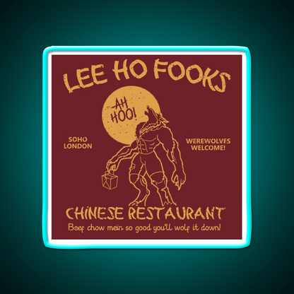 Lee Ho Fooks Asian Cultural Led Neon Sign Rgb Color - Shineneon