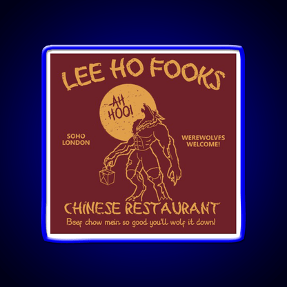 Lee Ho Fooks Asian Cultural Led Neon Sign Rgb Color - Shineneon