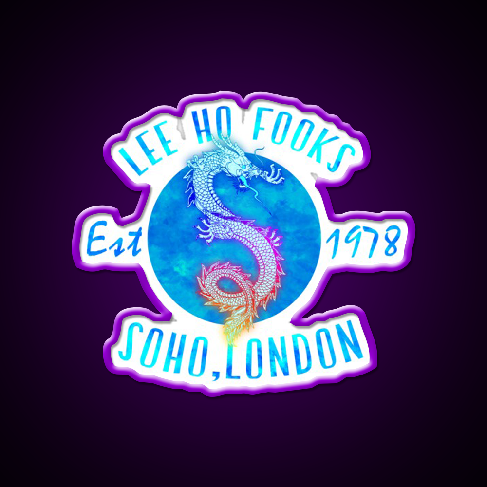Lee Ho Fooks Dragon London Asian Cultural Led Neon Sign Rgb Color - LED neon sign view 9