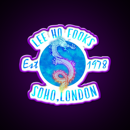 Lee Ho Fooks Dragon London Asian Cultural Led Neon Sign Rgb Color - LED neon sign view 9