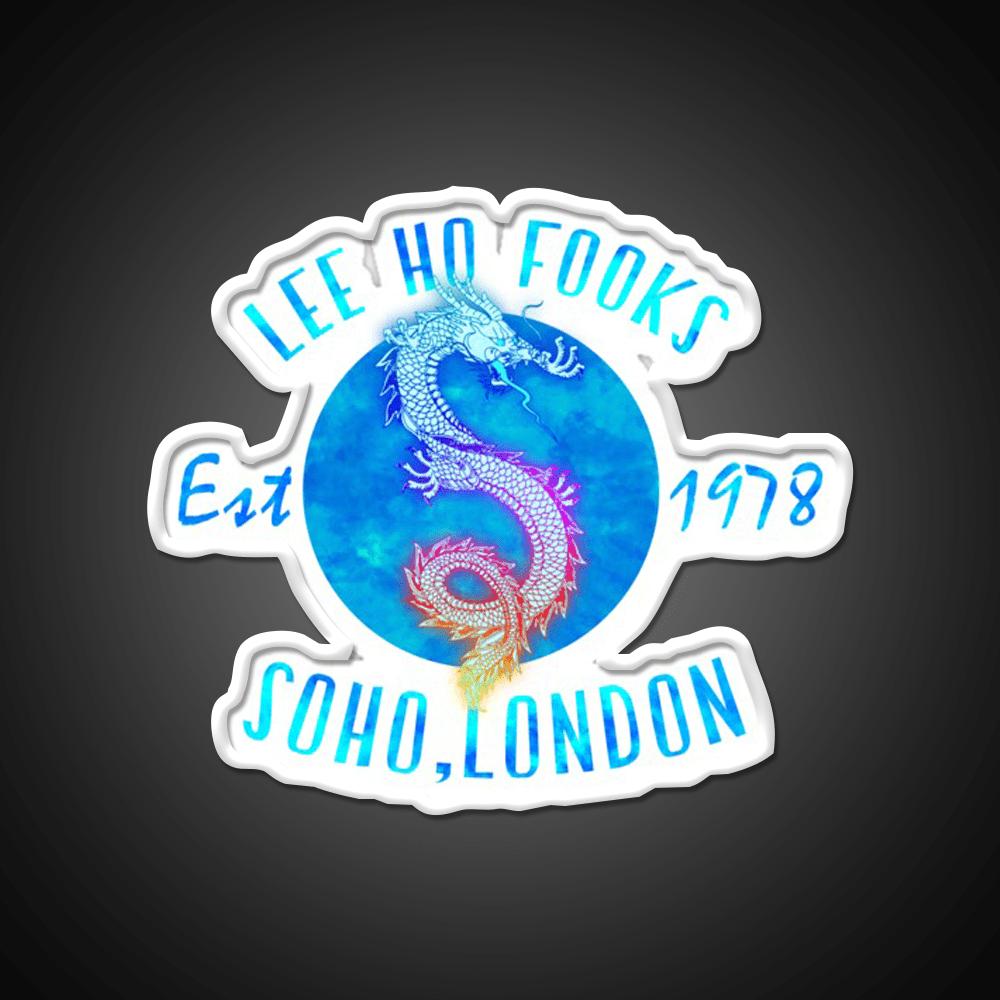 Lee Ho Fooks Dragon London Asian Cultural Led Neon Sign Rgb Color - Shineneon