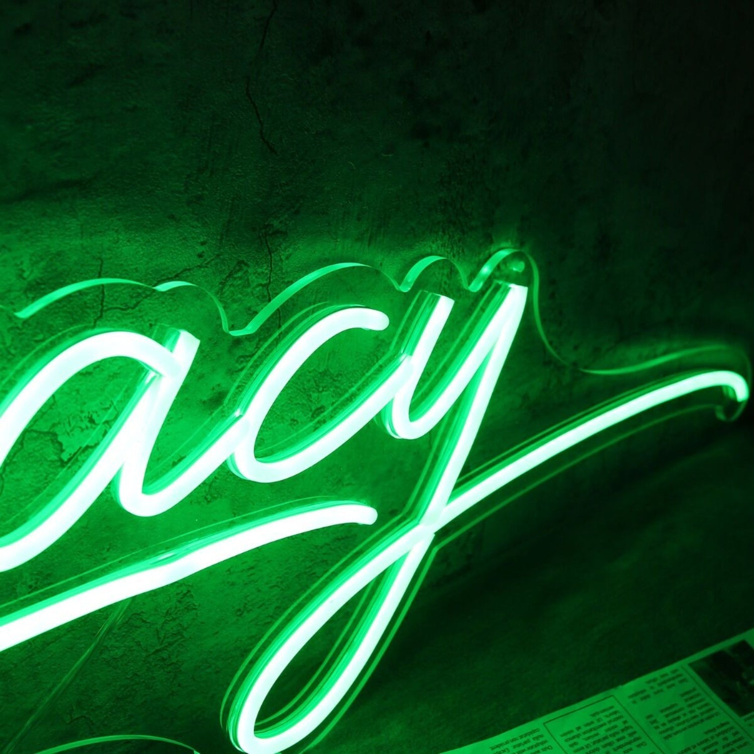 Legacy Green Led Neon Sign - Shineneon