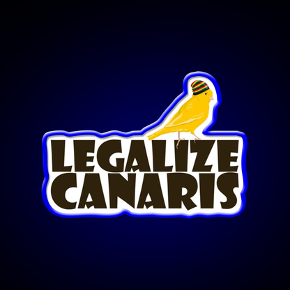 Legalize Canaris Hemp Inspired Green Leaf Led Neon Sign Rgb Color - LED neon sign view 5