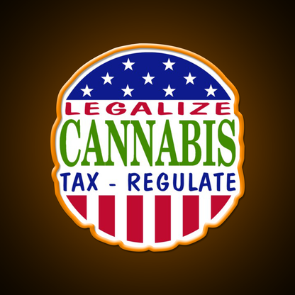 Legalize Hemp Inspired Green Leaf Led Neon Sign Rgb Color - LED neon sign view 6