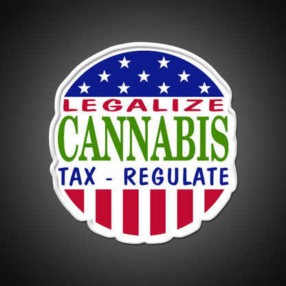 Legalize Hemp Inspired Green Leaf Led Neon Sign Rgb Color - LED neon sign view 11