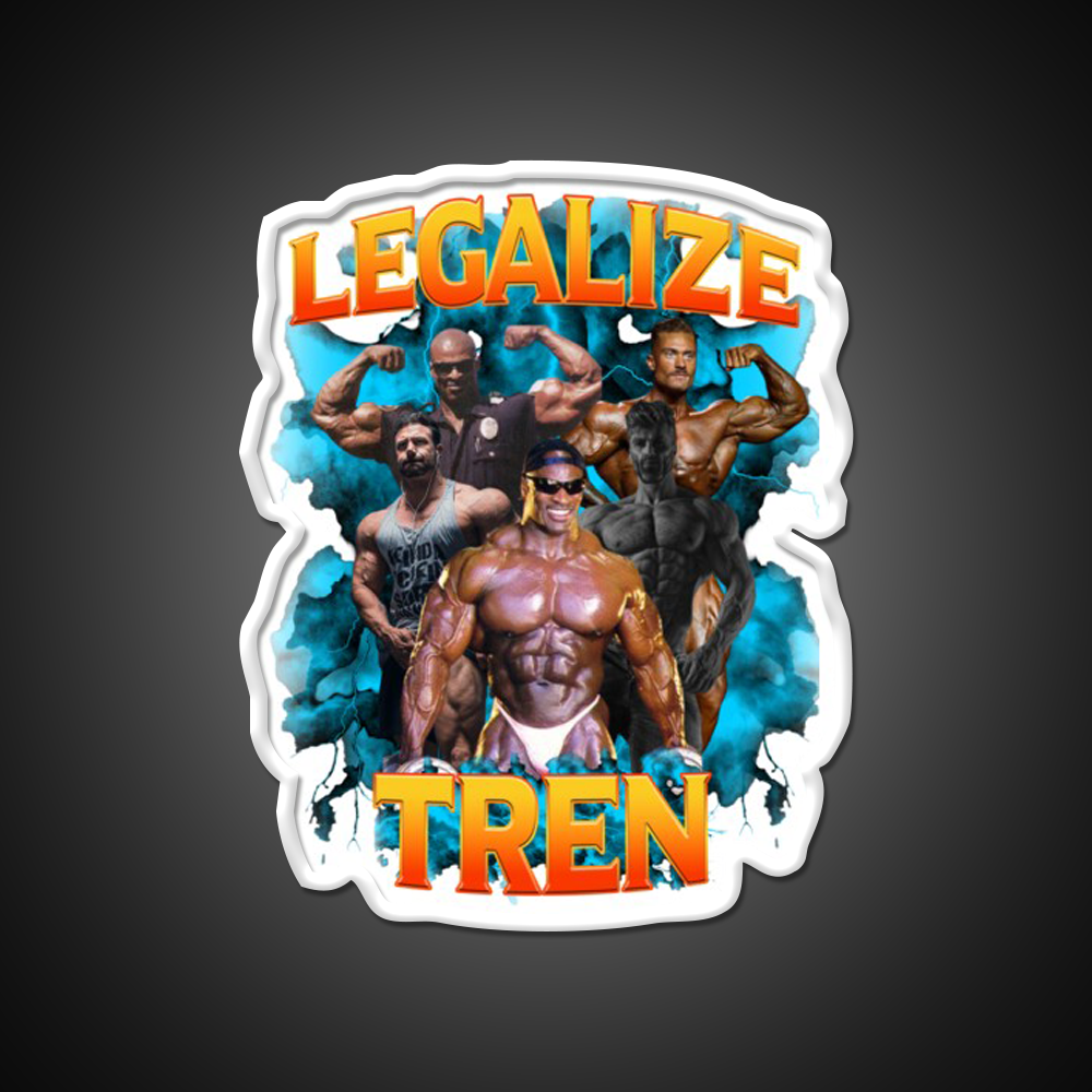 Legalize Tren 2 Gym Fitness Led Neon Sign Rgb Color