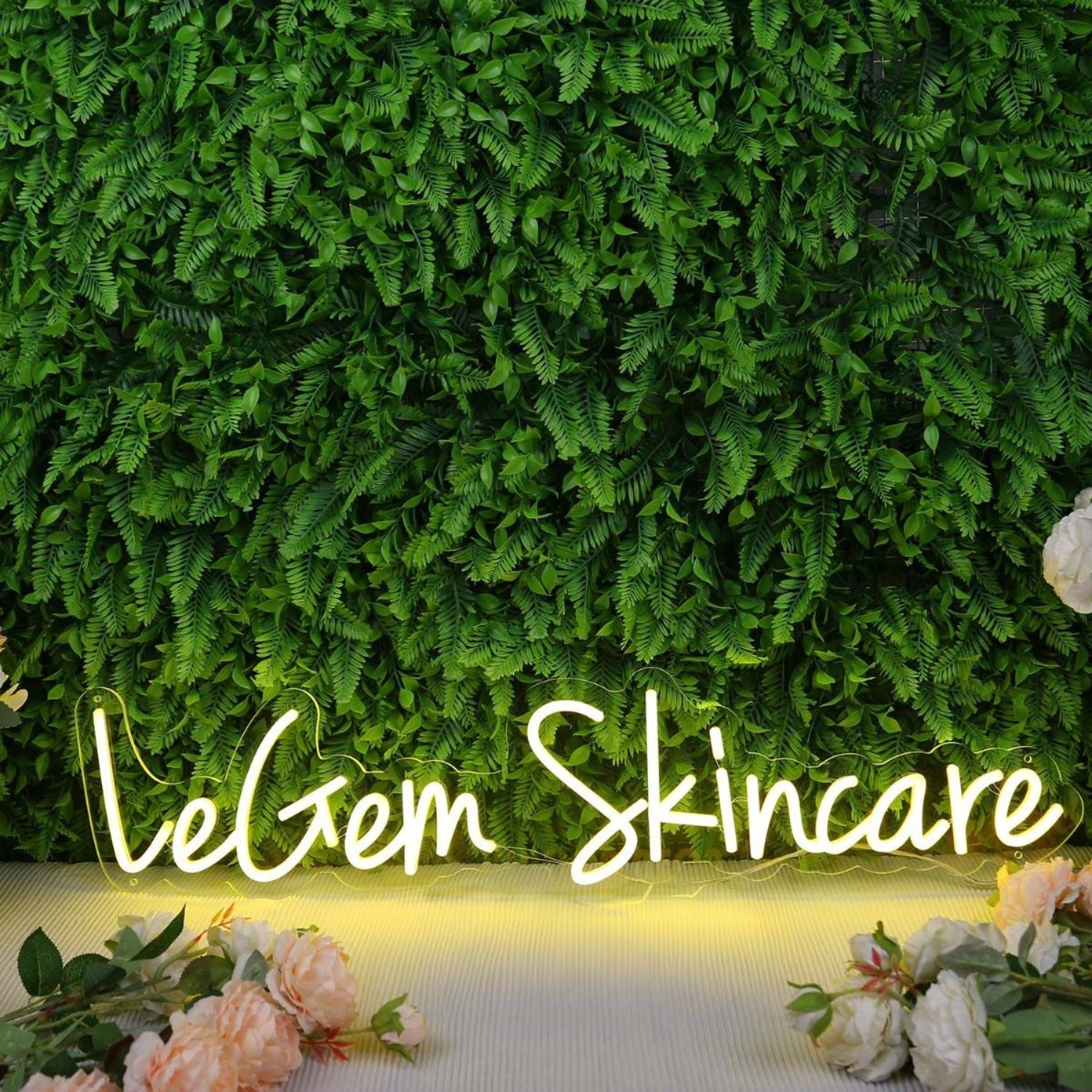 Legem Skincare Yellow Led Neon Sign - Shineneon