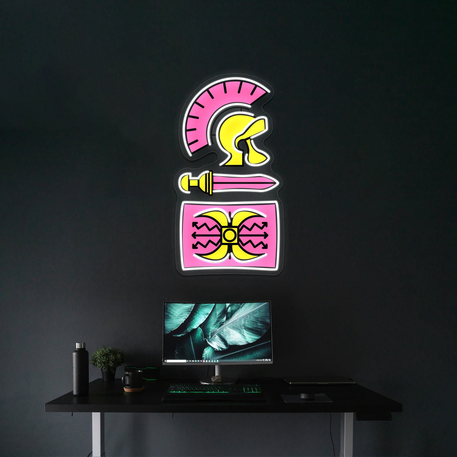 Legionary Pop Pattern Artwork Neon Light Signs Custom - LED neon sign view 8