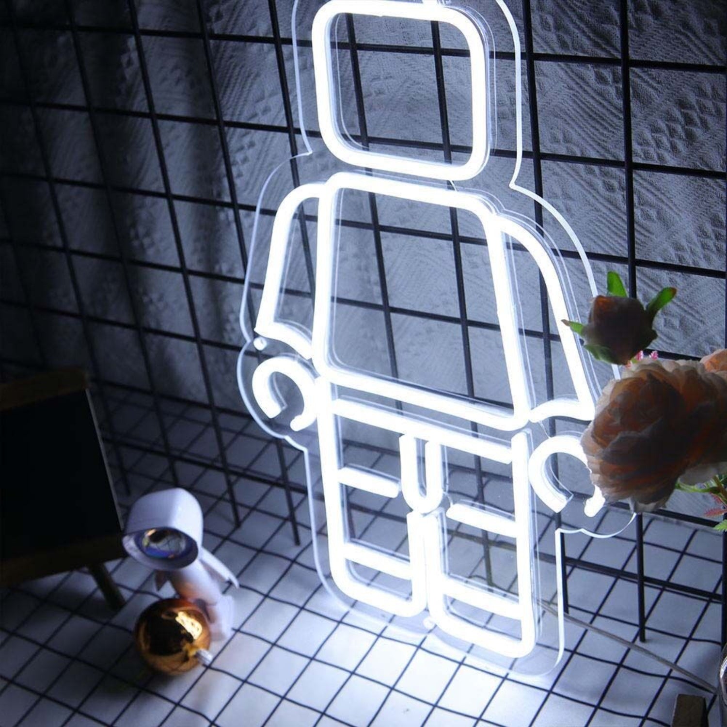 Lego Man Led Neon Sign For Fun And Playful Spaces | Shineneon
