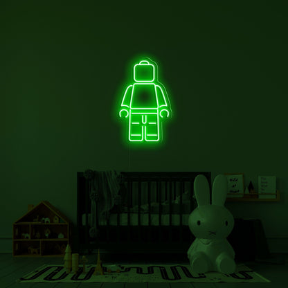 Lego Man Lego Guy Lego Boy Led Neon Sign For Kids | Shineneon